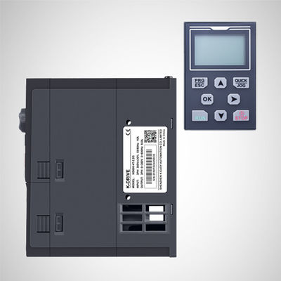 Programmable Stable Motor VFD Drive , Multilingual 1 HP VFD3 Phase