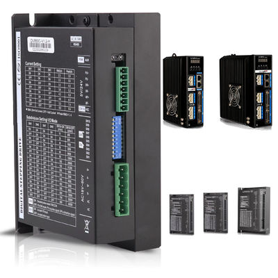 3 段階のオープン ループのステッピング モーター ドライブは 0.4KW-22KW DV422 を統合しました