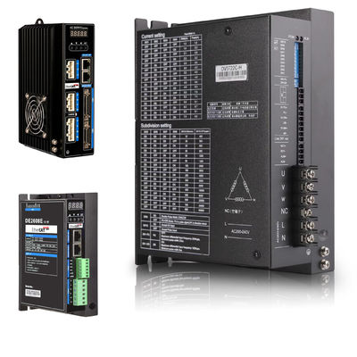 3 段階のオープン ループのステッピング モーター ドライブは 0.4KW-22KW DV422 を統合しました