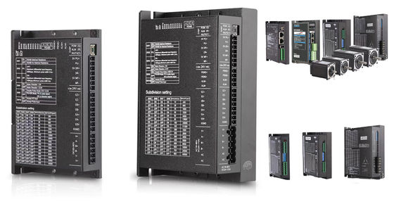 Multifuncional Motor de Passo Servo Drive Multieixo Comunicação RS485