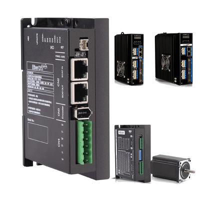 Multifuncional Motor de Passo Servo Drive Multieixo Comunicação RS485