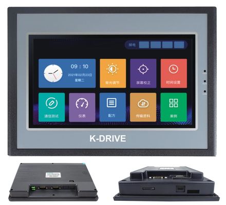 Επίδειξη οθόνης αφής TFT UART HMI 7 έλεγχος PLC ίντσας 800x480
