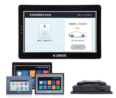 Είσοδος DC 10V-30V Πίνακας αφής HMI 480×272 Multi Function Stable