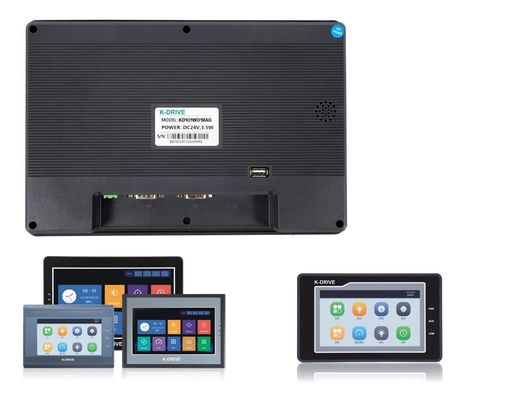 Artículo multiusos HMI de 7 pulgadas, panel táctil industrial HMI del USB