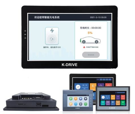 IoT Gateway HMI Panel de pantalla táctil Montaje en riel Multipropósito